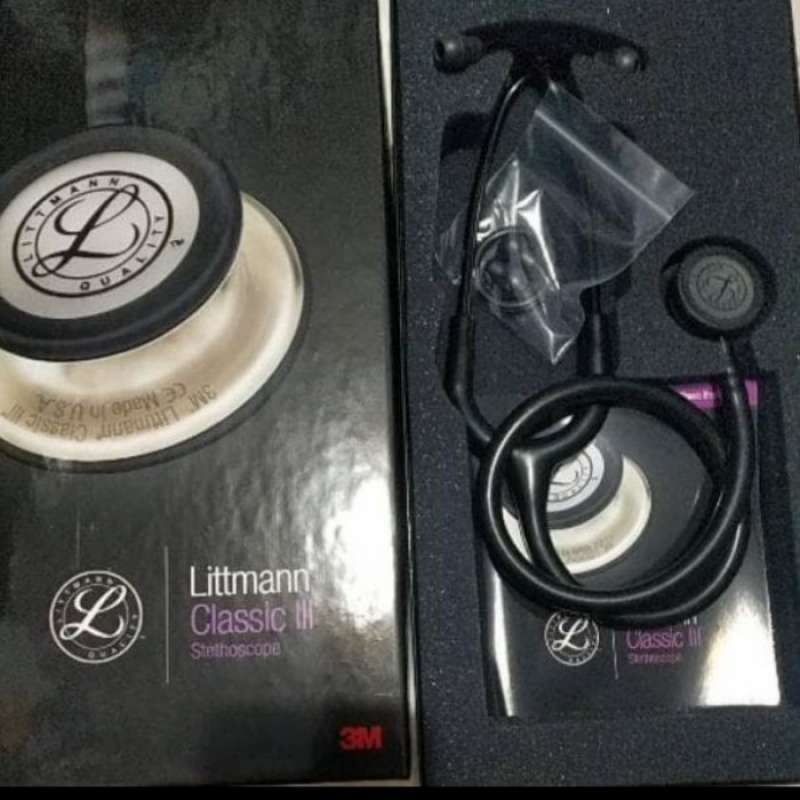 Promo 3m Stethoscope Littmann Classic 3 Black Edition ( 5803 ) Diskon 23 Di Seller Devide Store