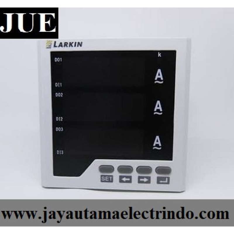 Promo Digital Ampere Meter 3 Phase Ammeter 3phasa Larkin Lraa33 3p