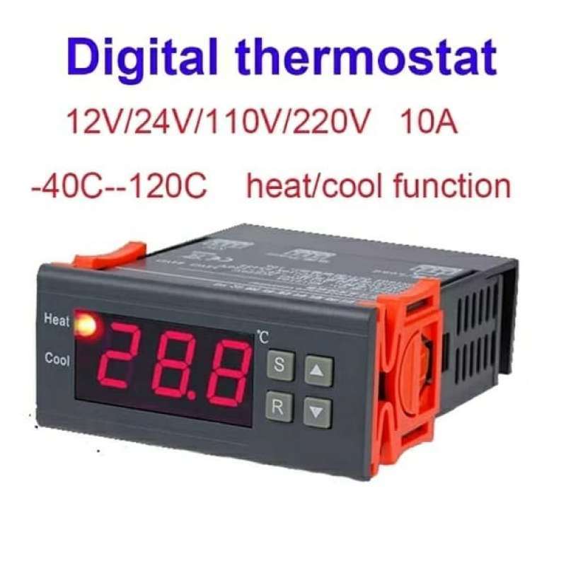 Promo Digital Temperature 24v Control Thermostat Mh1210a Diskon 23 Di