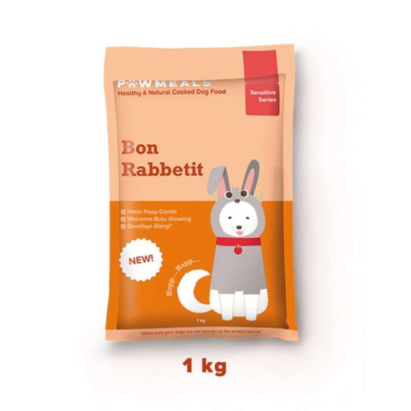 Promo Pawmeals - Cooked Rabbit 1kg Diskon 33% Di Seller Yourbae Shop ...