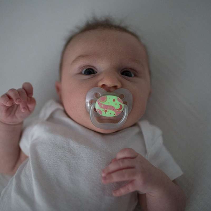 Hercules Bear Soother Pacifier Pink with Case – BPA Free (6M+)