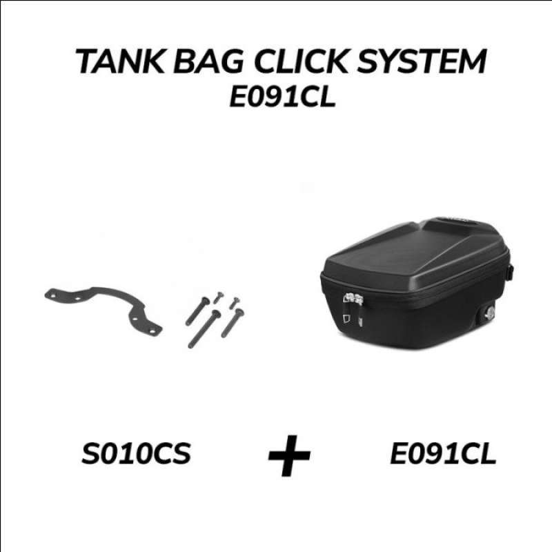 Borsa Serbatoio Shad Click System E091cl 9L - Nera, Montaggio Rapido, Per Moto - Foto 7