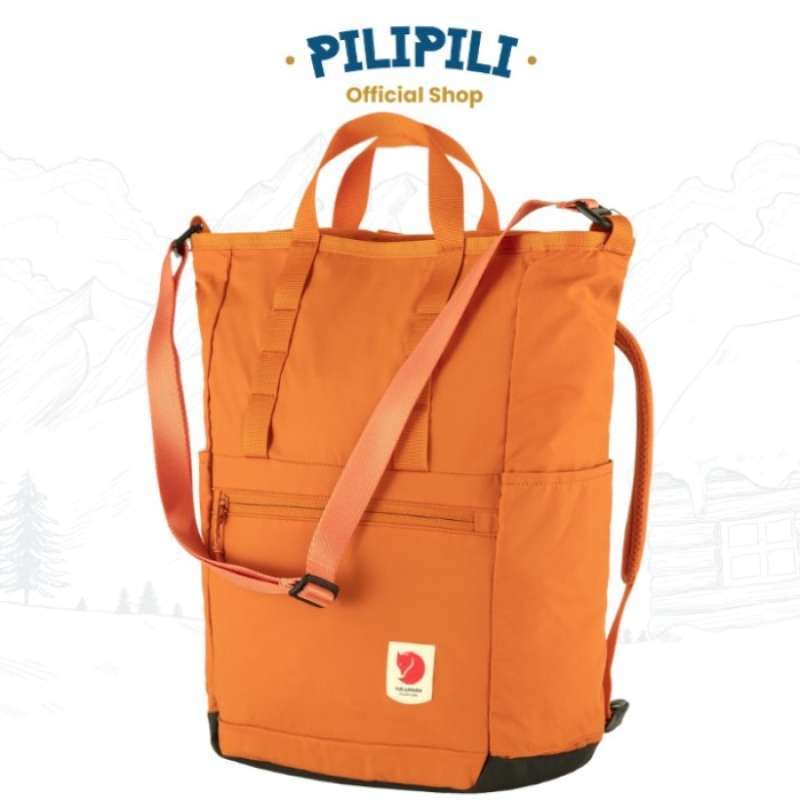 Fjallraven High Coast Totepack Tas Laptop Lipat untuk Pria dan Wanita 23L, Kompartemen Laptop 15, dan Tahan Percikan, Ideal untuk Kota dan Pendakian