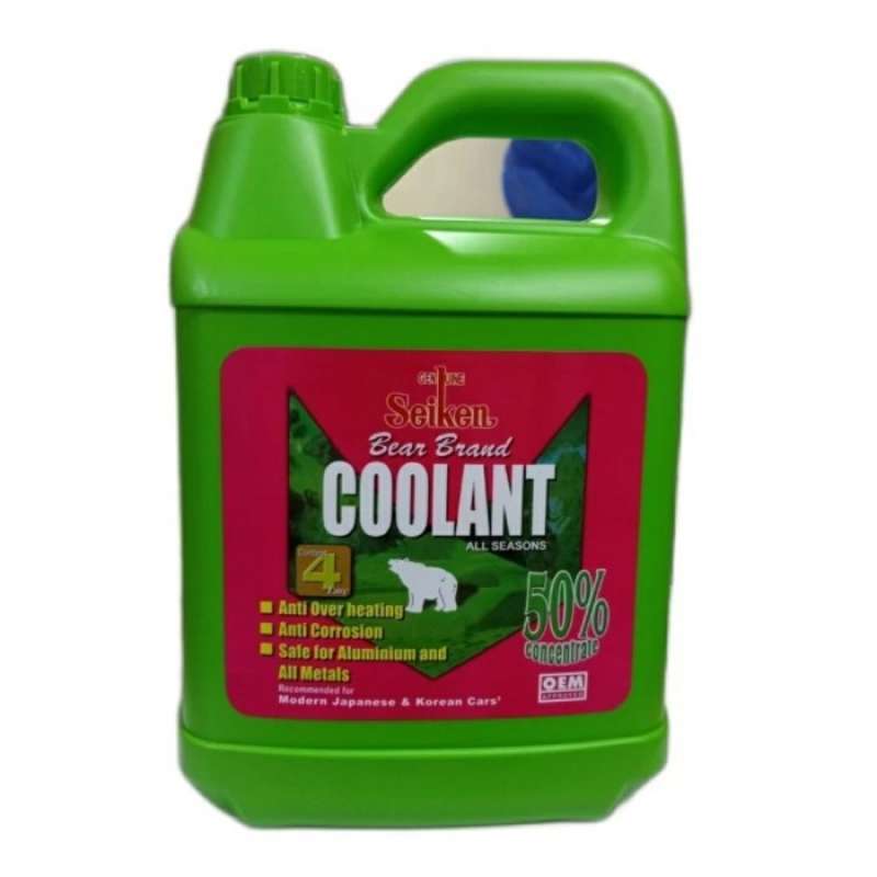 Promo Air Radiator Coolant Seiken 50% Concentrate Red / Merah - 4 Liter ...