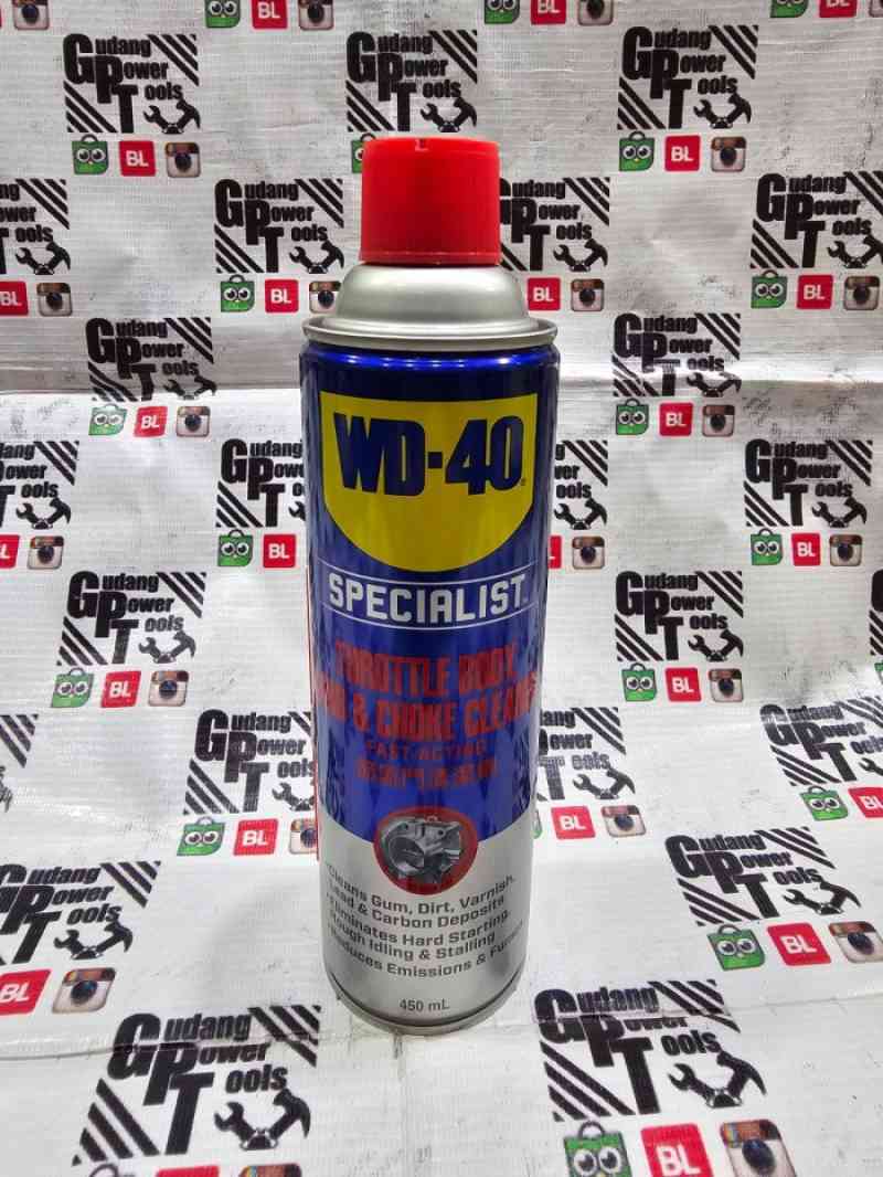 Promo Wd 40 Wd40 Throttle Body Carb Choke Cleaner Fast Acting Diskon 29
