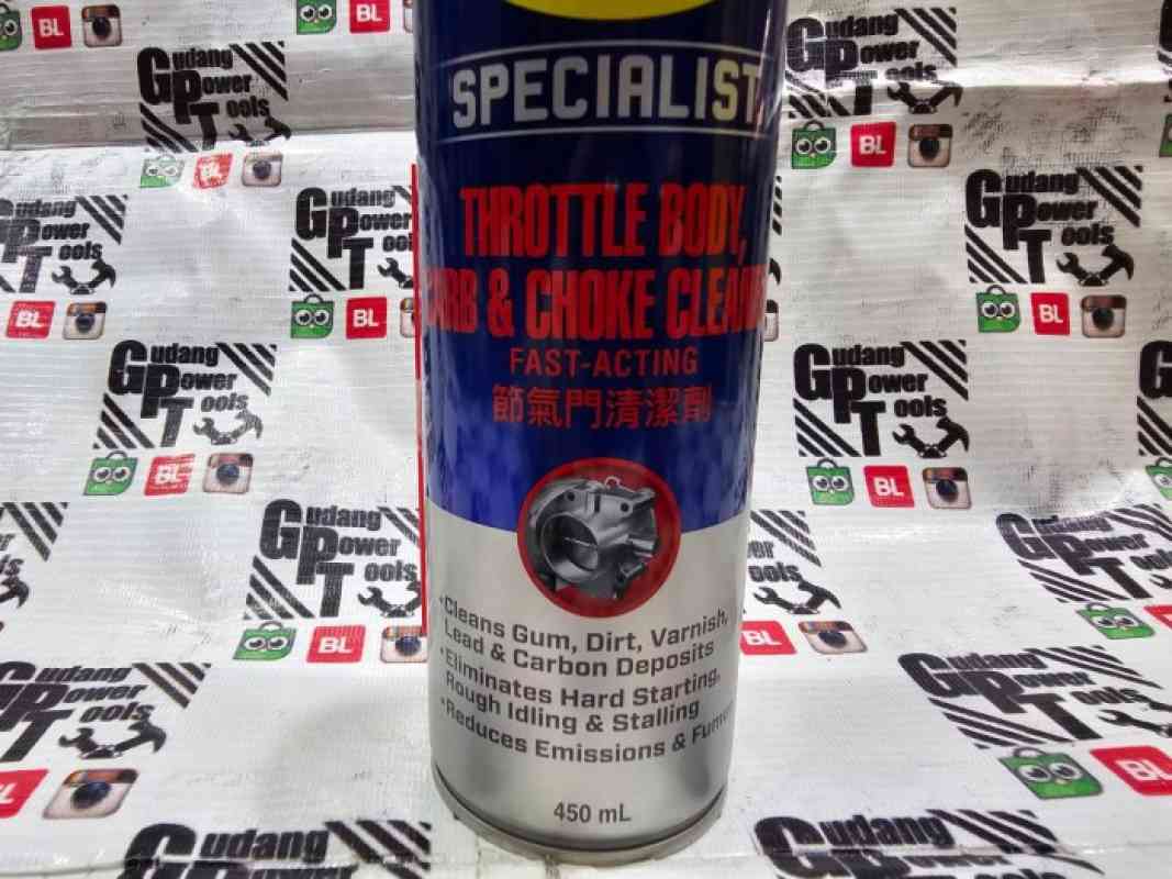 Promo Wd 40 Wd40 Throttle Body Carb Choke Cleaner Fast Acting Diskon 29