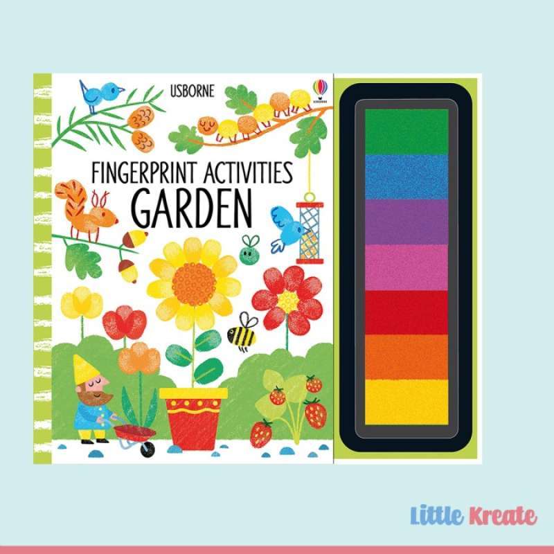 Promo Buku Usborne Fingerprint Activities / Rubber Stamp Activity Book Rubberstamp Diskon 31