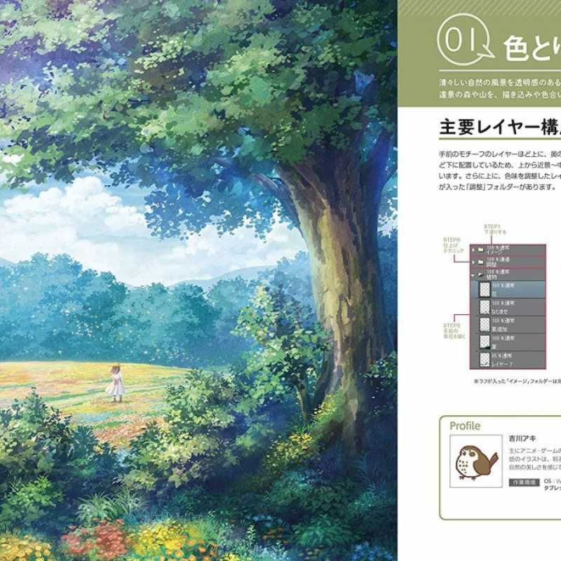 Promo [bonus Brush] How To Draw Advanced Enchanted Background Tutorial ...
