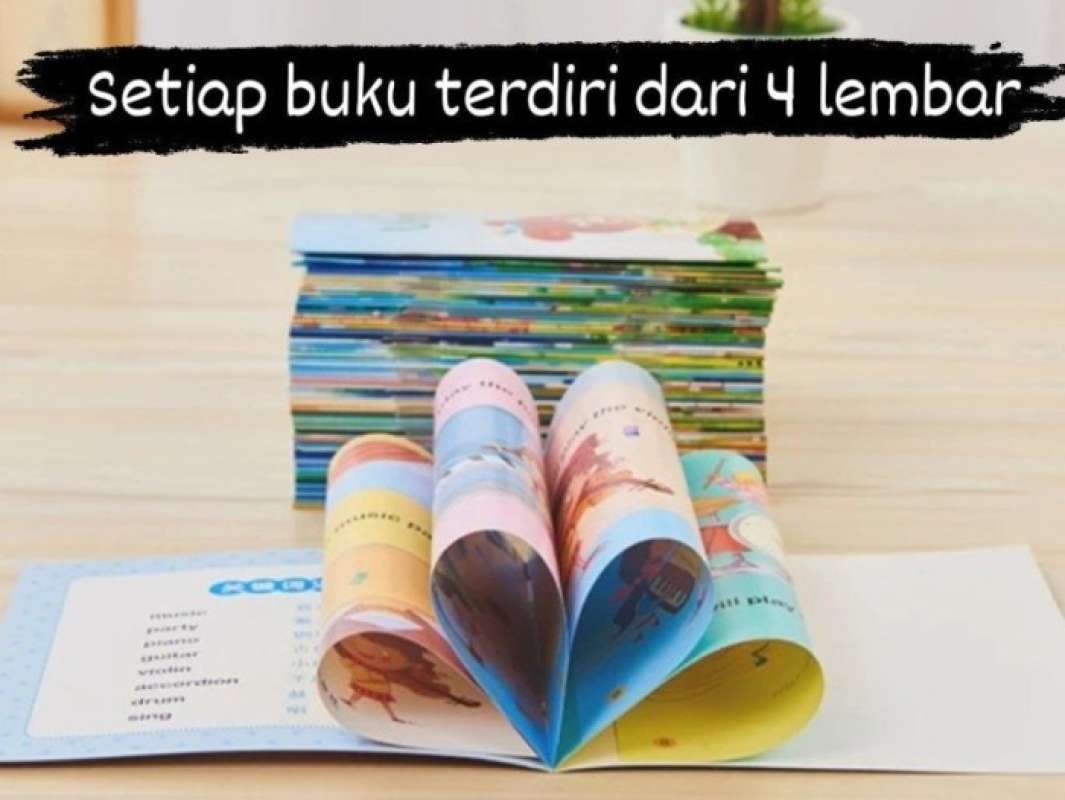 Promo English Story Book Set 60 Buku Cerita Mini Import Anak Bahasa ...