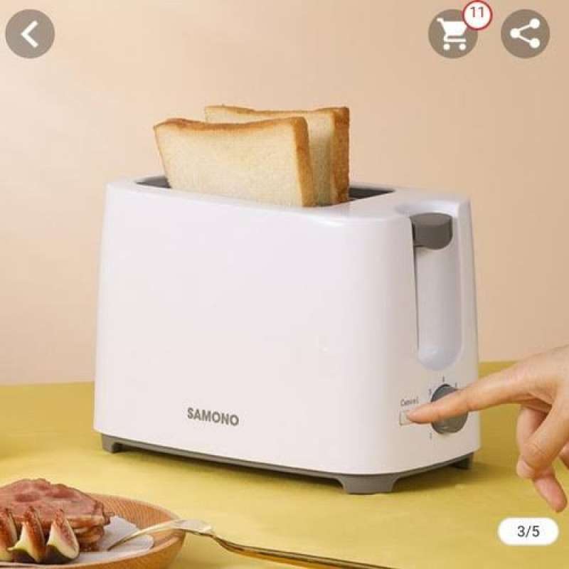 Jual Sandwich Toaster Samono Sw-tw750 | Pemanggang Roti Loncat Di ...