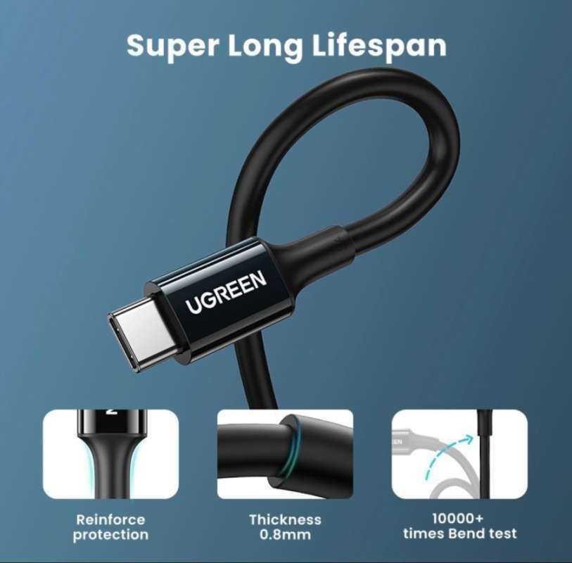 Jual Ugreen Kabel Data Type C To Type C 100w 5a 1m Super Fast Charging ...