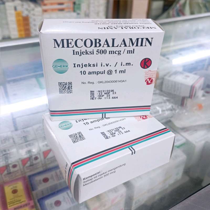 Jual Original Mecobalamin/injeksi/box Exp 2025 Di Seller Apotik Hanifa