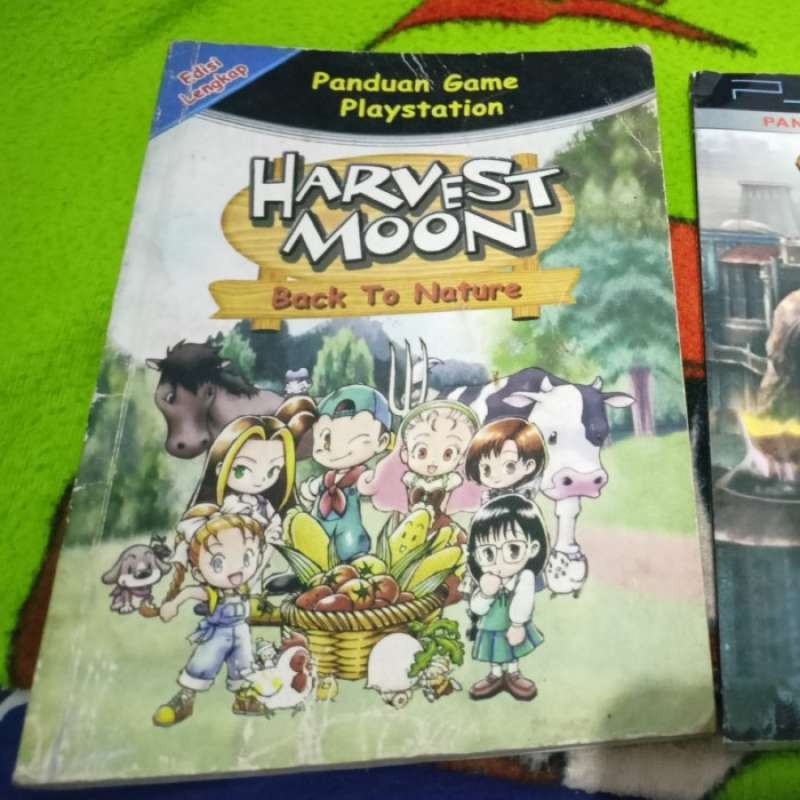 Jual Buku Panduan/guide Book Harvest Moon Back To Nature Edisi Lengkap ...