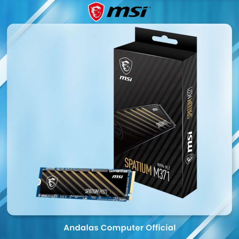 Jual Ssd Msi Spatium M371 Nvme 500gb Pcie Gen3x4 2280 Ssd