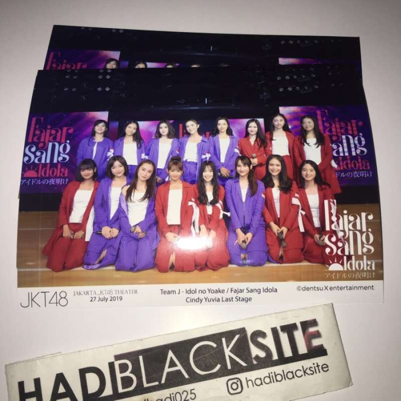 Jual Photopack Last Show Theater Yupi Jkt48 Di Seller Hachi  