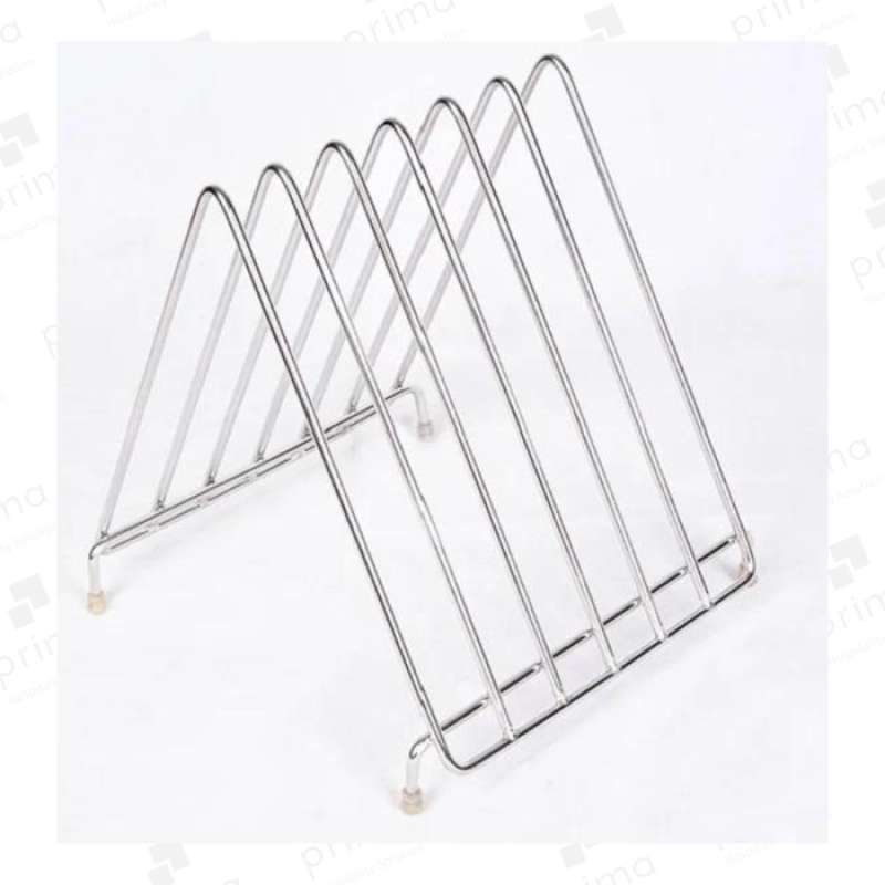 Jual Cutting Board Rack Stainless Steel 6 Slot | Rak Telenan Di Seller ...