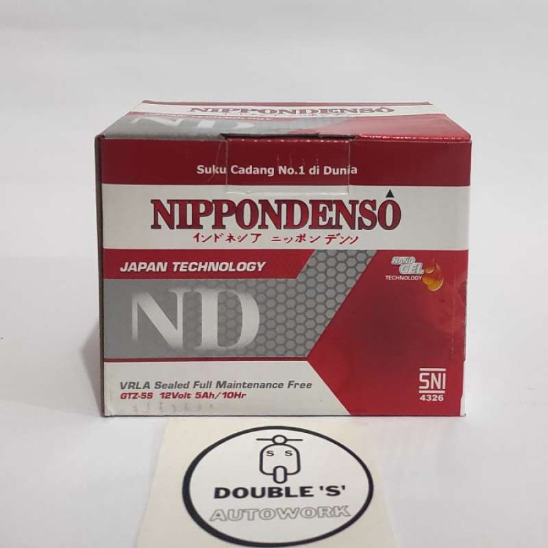 Promo Aki Motor Beat Vario 110 Supra X 125 Fino Mio J Dll Nippondenso