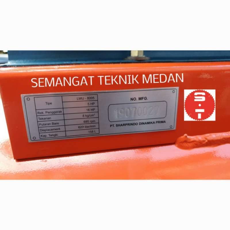Shark R180 Jual Lwu-8005 Compressor Kompressor Udara Angin 5hp 5 Hp Shark R180 8hp ...