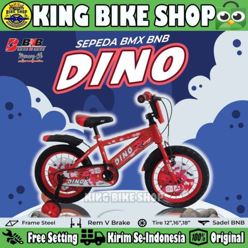 Promo Sepeda Anak Laki Bmx Bnb Dino Ukuran 12 16 18 Inch 16 Yellow Diskon 50 Di Seller Bayanaka Rawa Buaya Kota Jakarta Barat Blibli