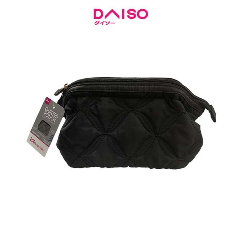 Daiso Beauty Product Pouch Quilted