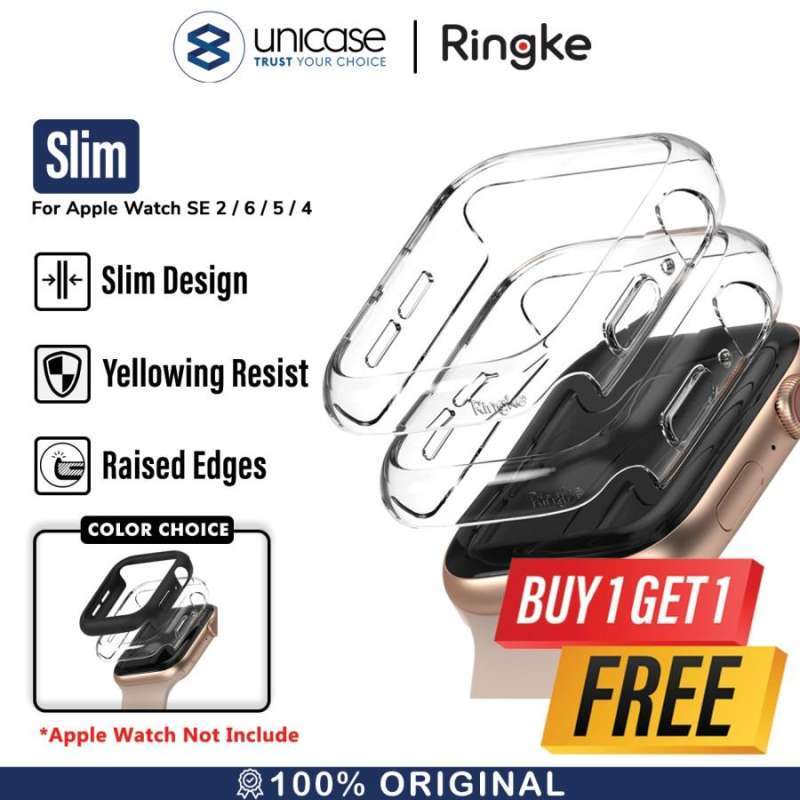 Case Apple Watch SE 2/6/5/4 44/40mm Ringke SLIM Thin Hardcase Casing