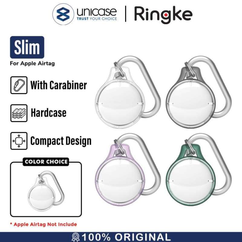 Case AirTag Ringke Slim Gantungan Kunci Hardcase Casing