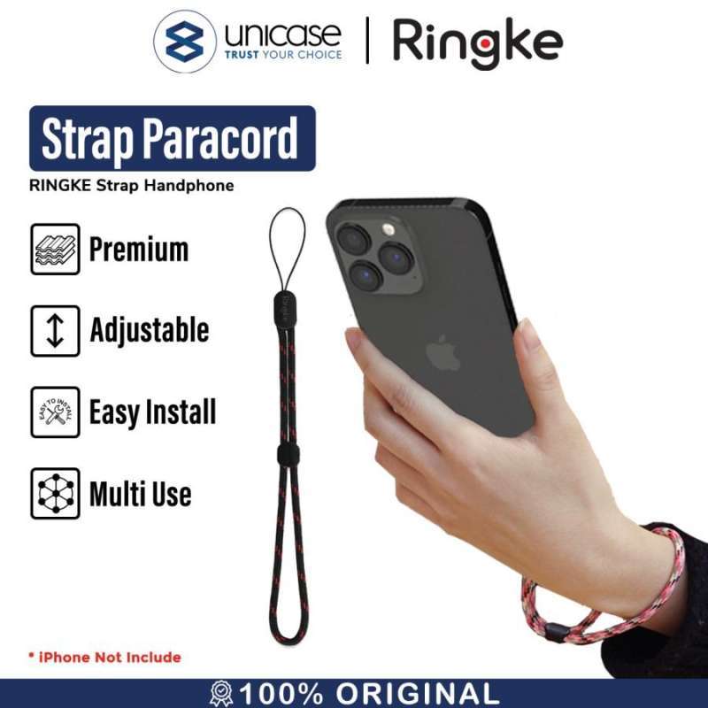 Strap Handphone Ringke Wrist Paracord Lanyard / Tali Gantungan Kamera