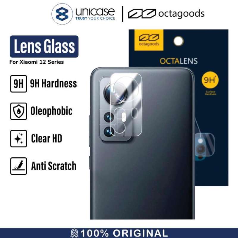 Octagoods Xiaomi 12 Pro Camera Lens Protector - Clear