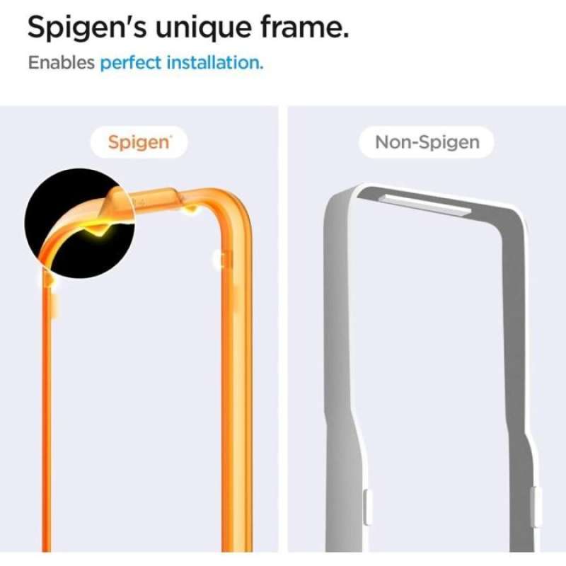 Spigen Galaxy A55 5G Tempered Glass Glas.tR AlignMaster (2Pack) - Transparency AGL07775