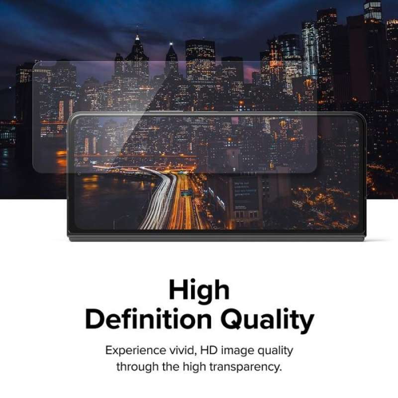 Tempered Glass Samsung Galaxy Z Fold 4 Ringke ID Clear Cover Display