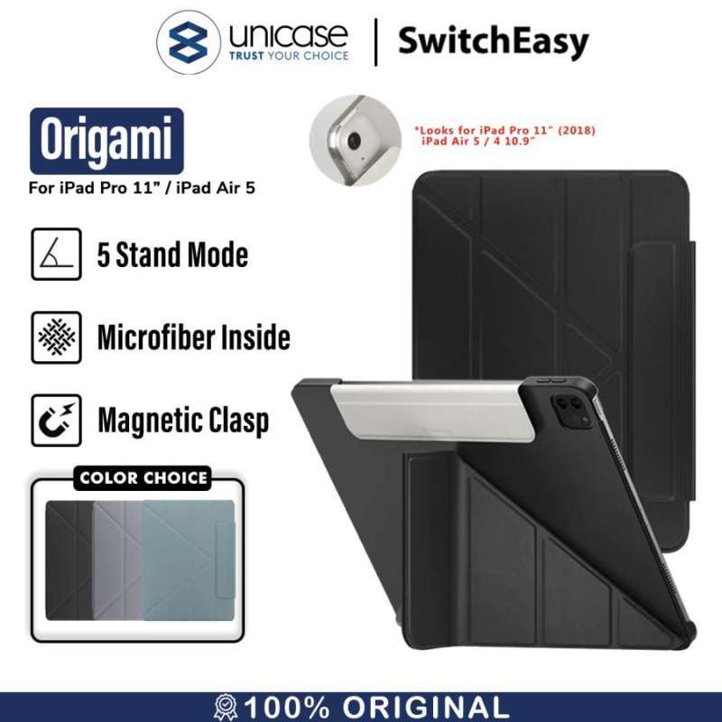 Case iPad Pro 11/Air 5/4 10.9 2022 SwitchEasy Origami Stand Flip Cover