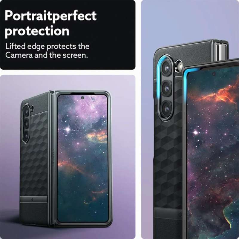 Case Samsung Galaxy Z Fold 5 Caseology Parallax Hybrid Slim 3D Casing