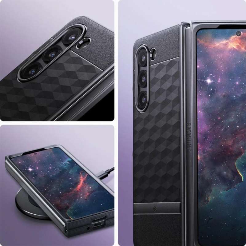 Case Samsung Galaxy Z Fold 5 Caseology Parallax Hybrid Slim 3D Casing