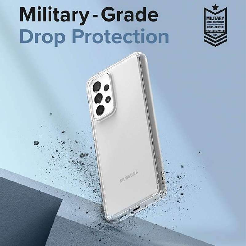 Case Samsung Galaxy A33 5G Ringke Fusion Hybrid Clear Slim Casing