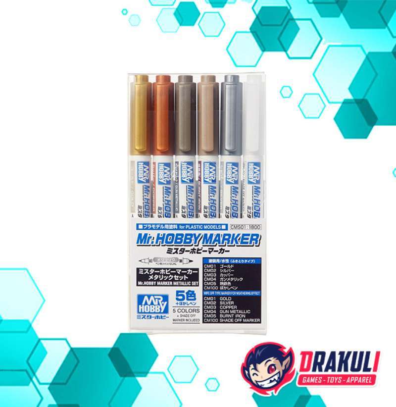 Jual Mr. Hobby Water Based Marker Set Cms01 Di Seller Drakuli Games ...