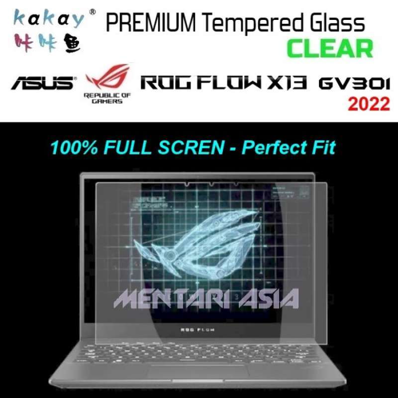 Jual Tempered Glass Asus Rog Flow X13 Gv301 2022 - Kakay Premium Clear ...
