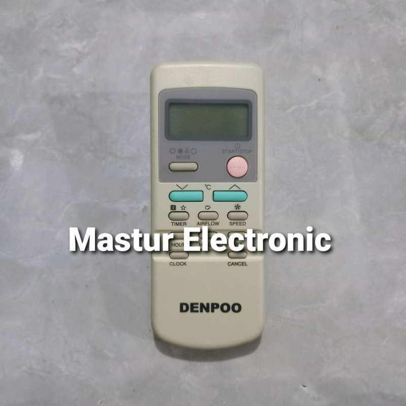Kode remote ac denpoo