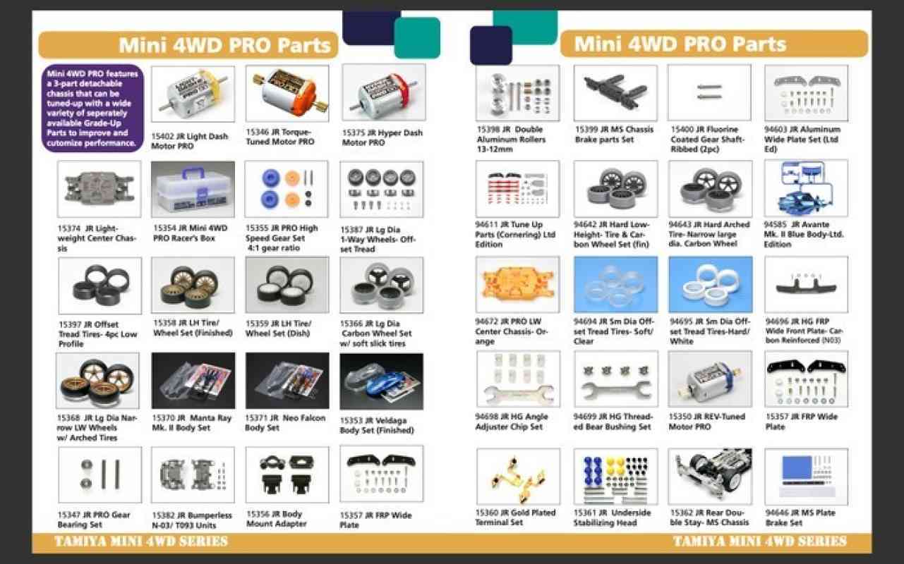 Jual Buku Hobi Katalog Tamiya Mini 4wd Pro Product Catalog Dig1308 Di