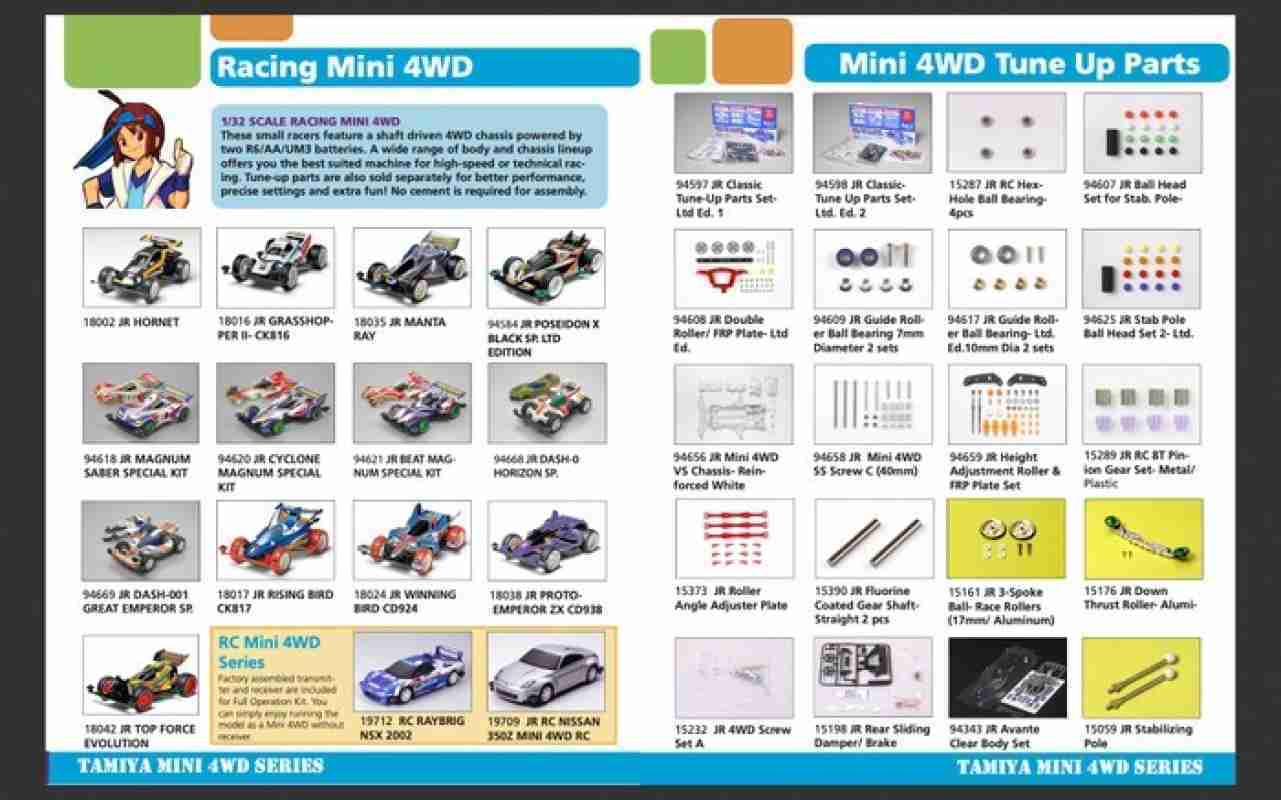 Jual Buku Hobi Katalog Tamiya Mini 4wd Pro Product Catalog Dig1308 Di