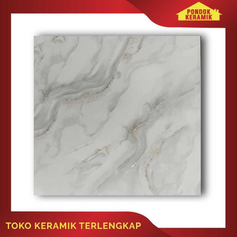 Jual Keramik Lantai Signature 60x60 Chiara Gold Motif Marble Marmer