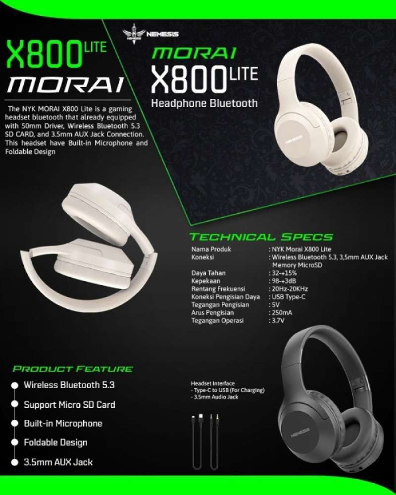 Nama headset bluetooth online