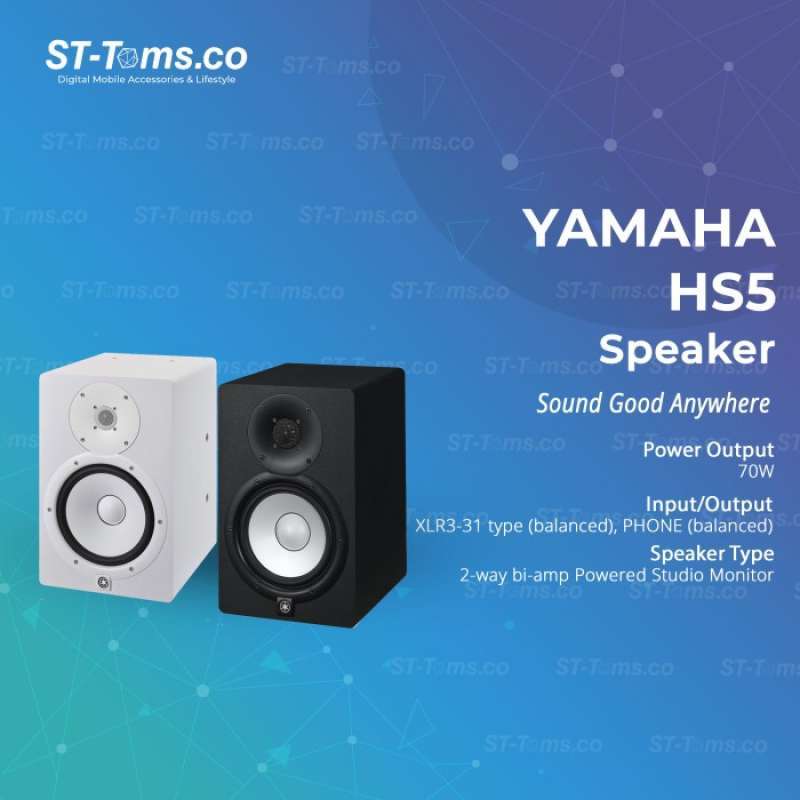 Speaker Sound Flat Yamaha Hs Garansi Resmi Indonesia 🏷️ Harga Murah Mei ...