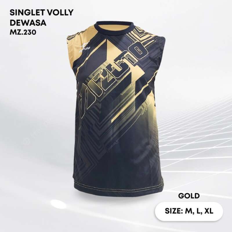 Desain kaos volley mizuno top