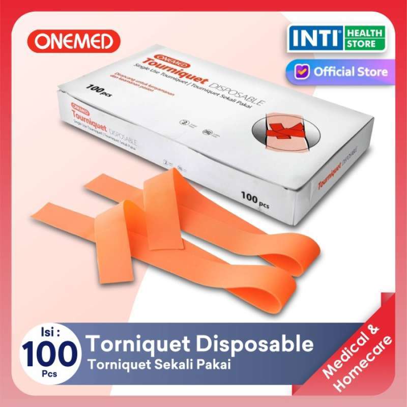 Promo Onemed | Tourniquet Disposable Box Isi 100 Pcs Onemed Diskon 23% ...
