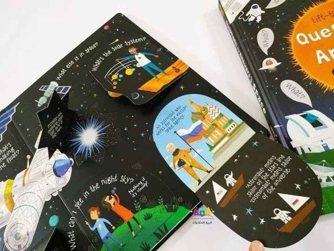Promo Ready Buku Edukasi Usborne Book Lift The Flap Questions Answers ...