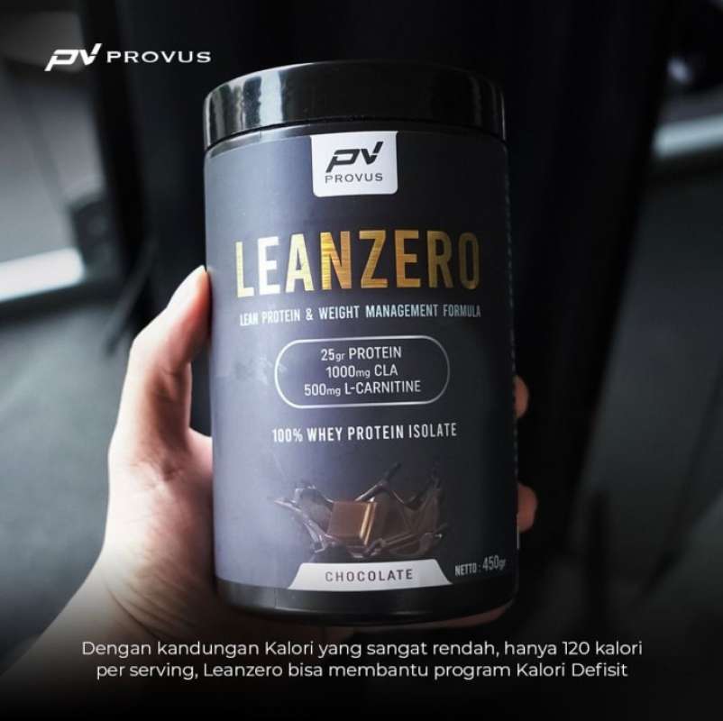 Promo Provus Lean Zero Whey Protein Isolate 15 Servings 450 Gr Diskon ...
