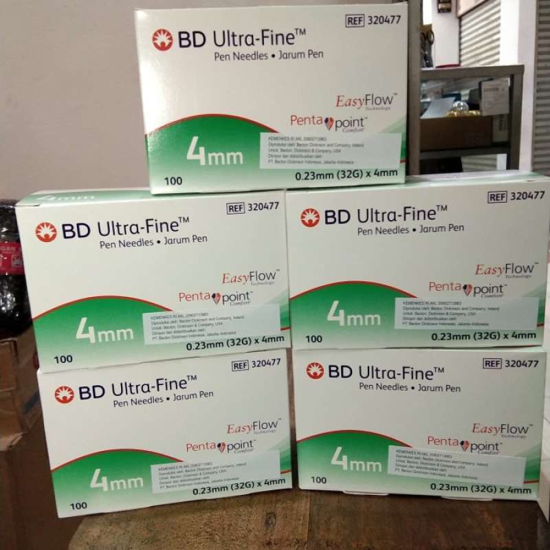 BD Microfine Plus 4mm 32g (100 Units Per Pack) - Hospital