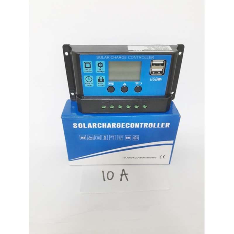 Promo Solar Charge Controller Pwm Panel Tenaga Surya 10a-60a / 12v ...