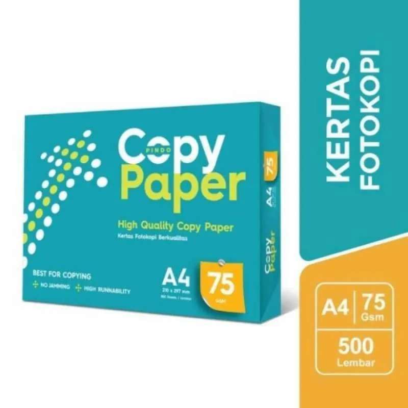 Jual [rim] Kertas Printer Hvs Putih A4 F4 75 Gsm - Copy Paper Murah Di ...