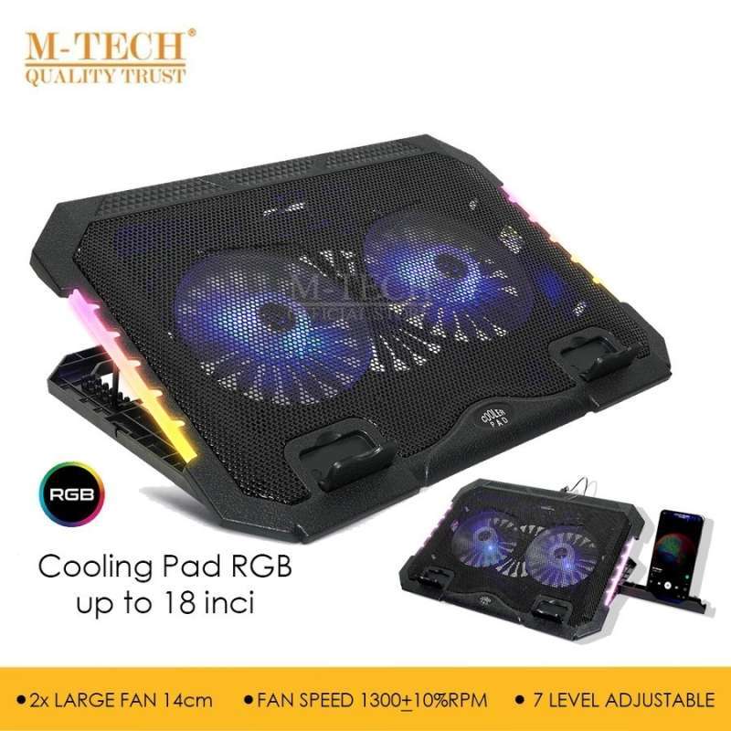 Jual Cooling Pad M-tech S900 Kipas Notebook Fan Pendingin Laptop With ...